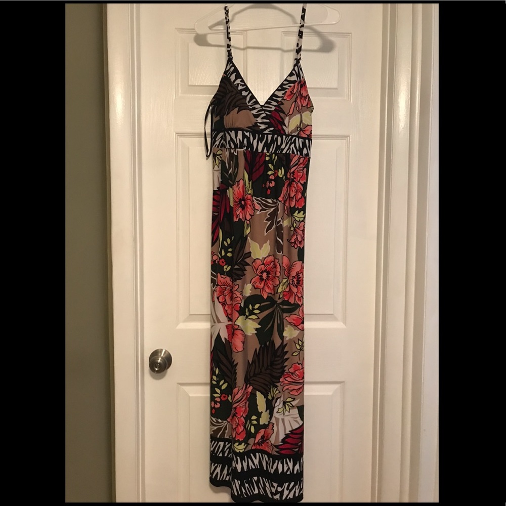 Tropical Maxi Dress